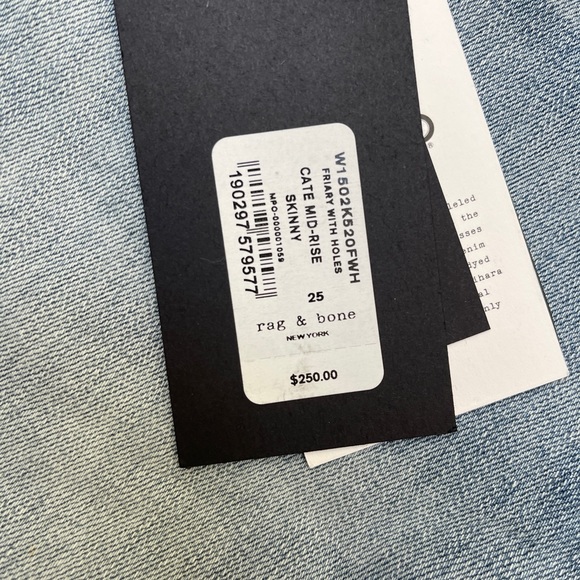 NWT RAG AND BONE JEANS - Picture 3 of 5